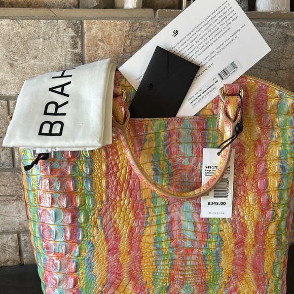 NWT RETIRED Large Saltwater Taffy Melbourne satchel - Picture 4 of 8